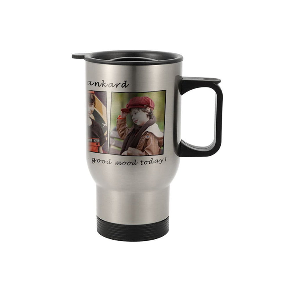 Stainless Steel Travel Mug - 14oz Insulated Mug