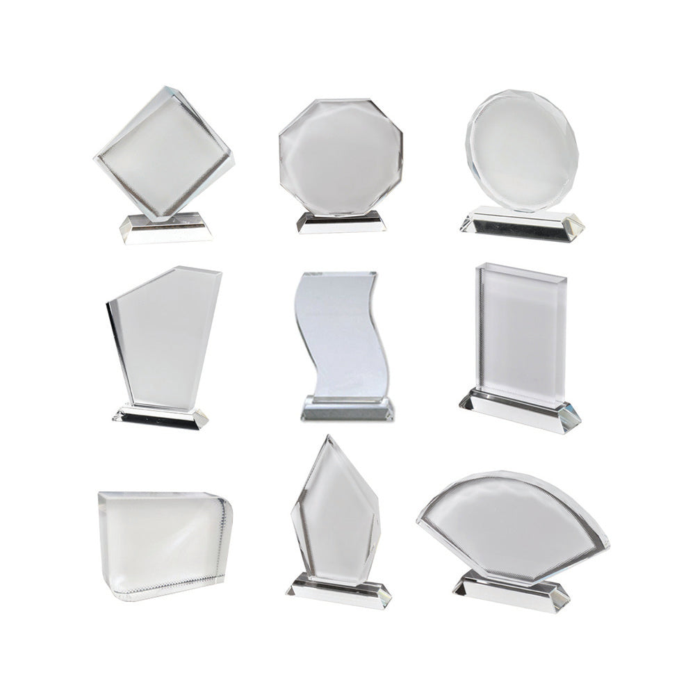 Crystal Trophy - Award Trophy with Crystal Base