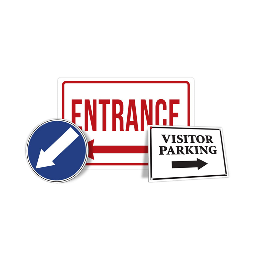 Informational Signs & Stickers - Custom Signboards