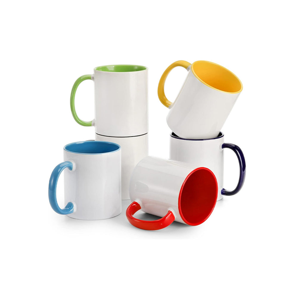 Inner Colored Ceramic Mug - 11oz Custom Printing Mug