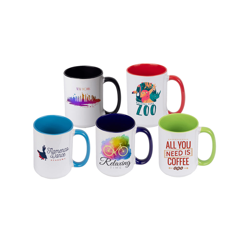 Inner Colored Ceramic Mug - 11oz Custom Printing Mug