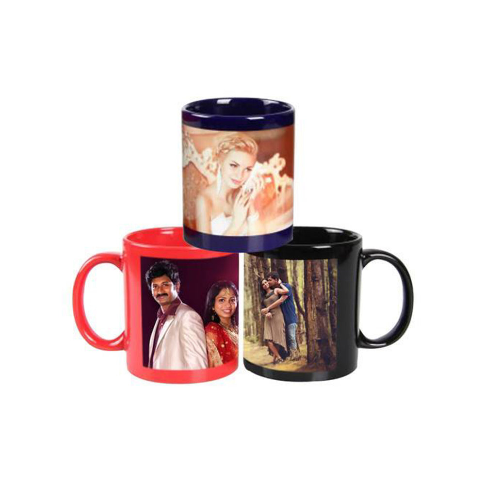 Patch Colored Ceramic Mug - 11oz Two-Tone Mug