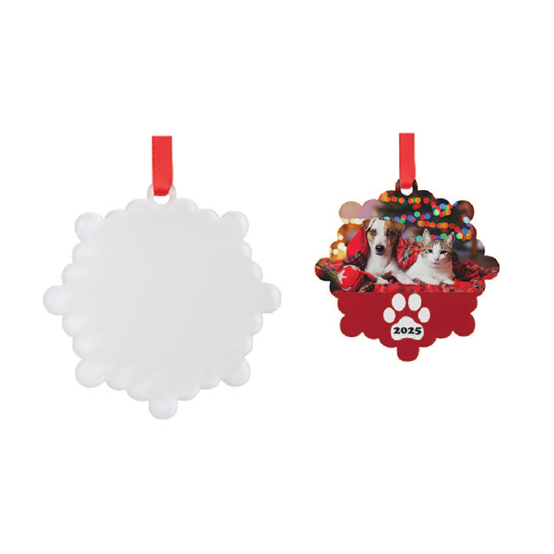 Wooden Ornaments - Personalized Christmas Decorations