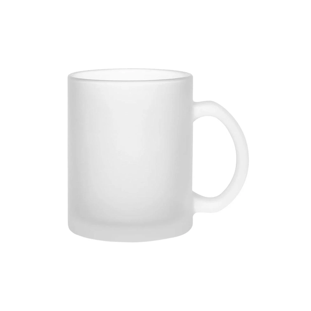 Frosted Glass Mug - 11oz Elegant Glass Mug
