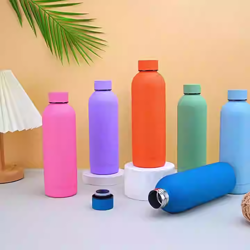 Rubber Water Bottle