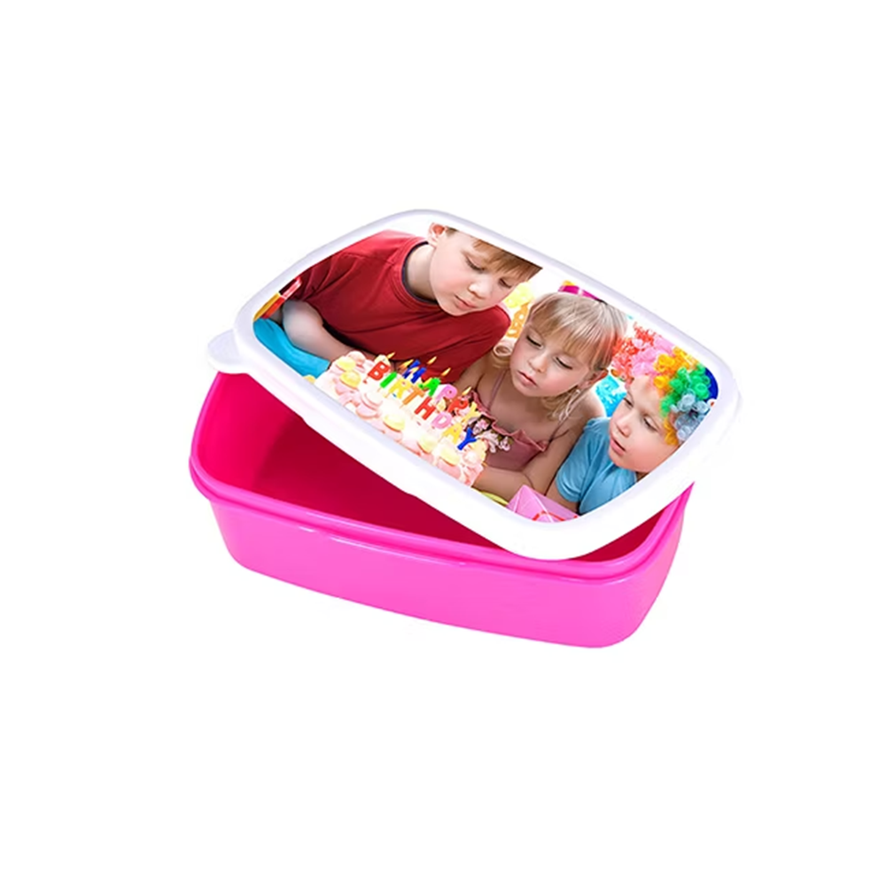 Kids Plastic Lunch Box - Personalized Back to School Lunchbox