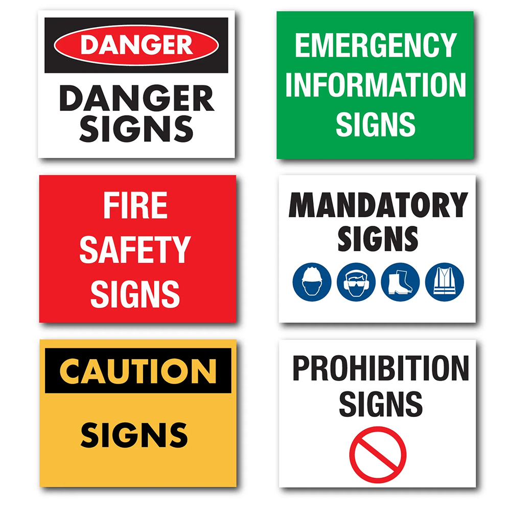 Informational Signs & Stickers - Custom Signboards