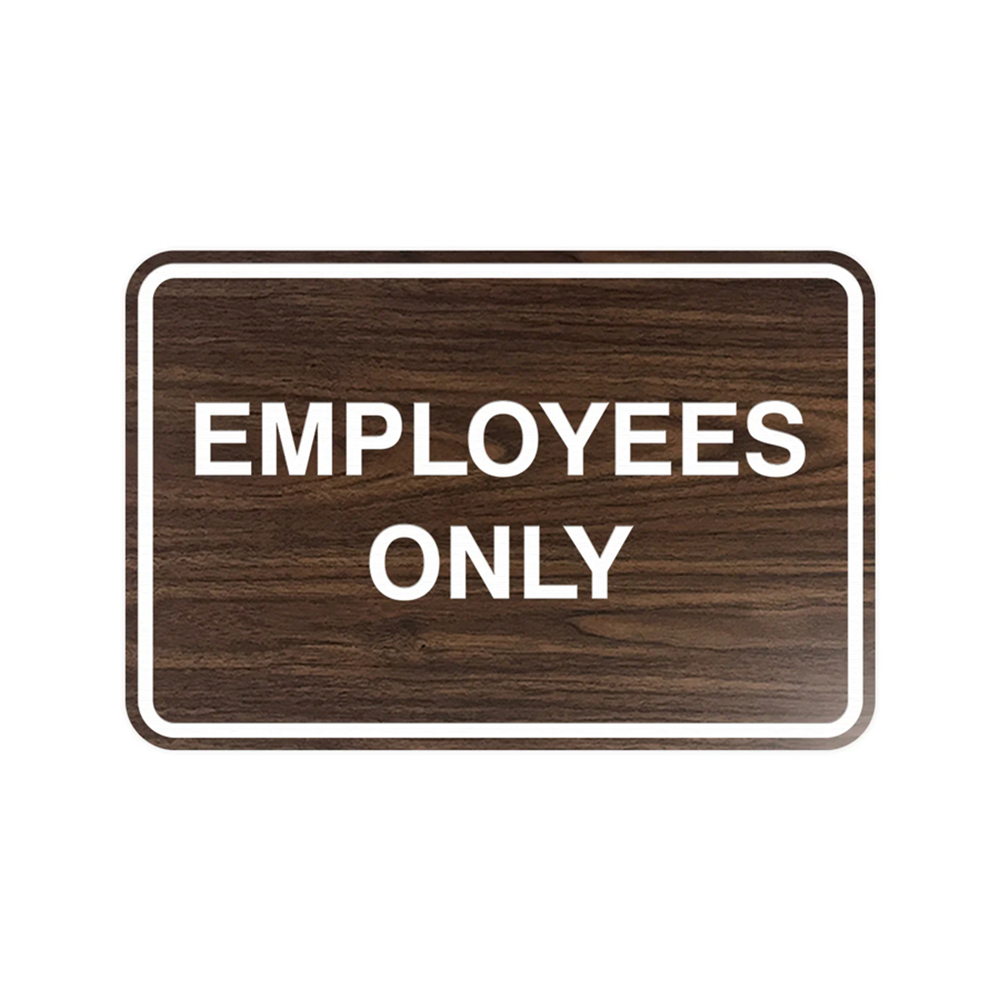 Informational Signs & Stickers - Custom Signboards