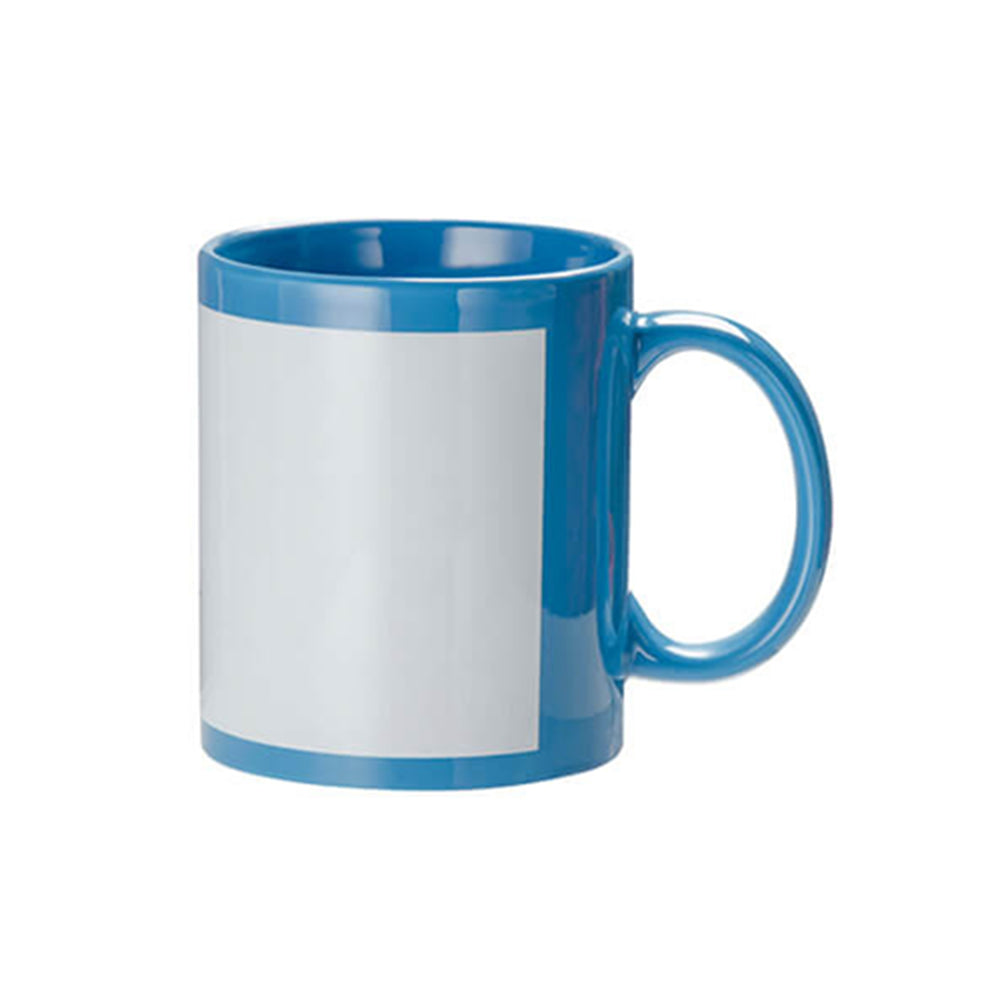 Patch Colored Ceramic Mug - 11oz Two-Tone Mug