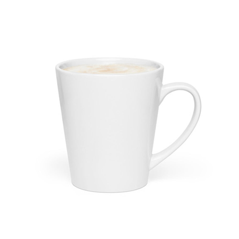 Latte Ceramic Mug - 12oz White Coffee Mug