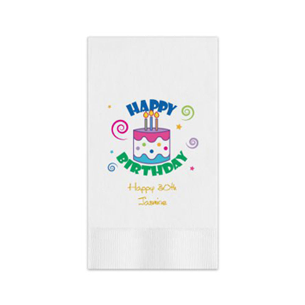 Printed Napkins - Personalized Event Napkins