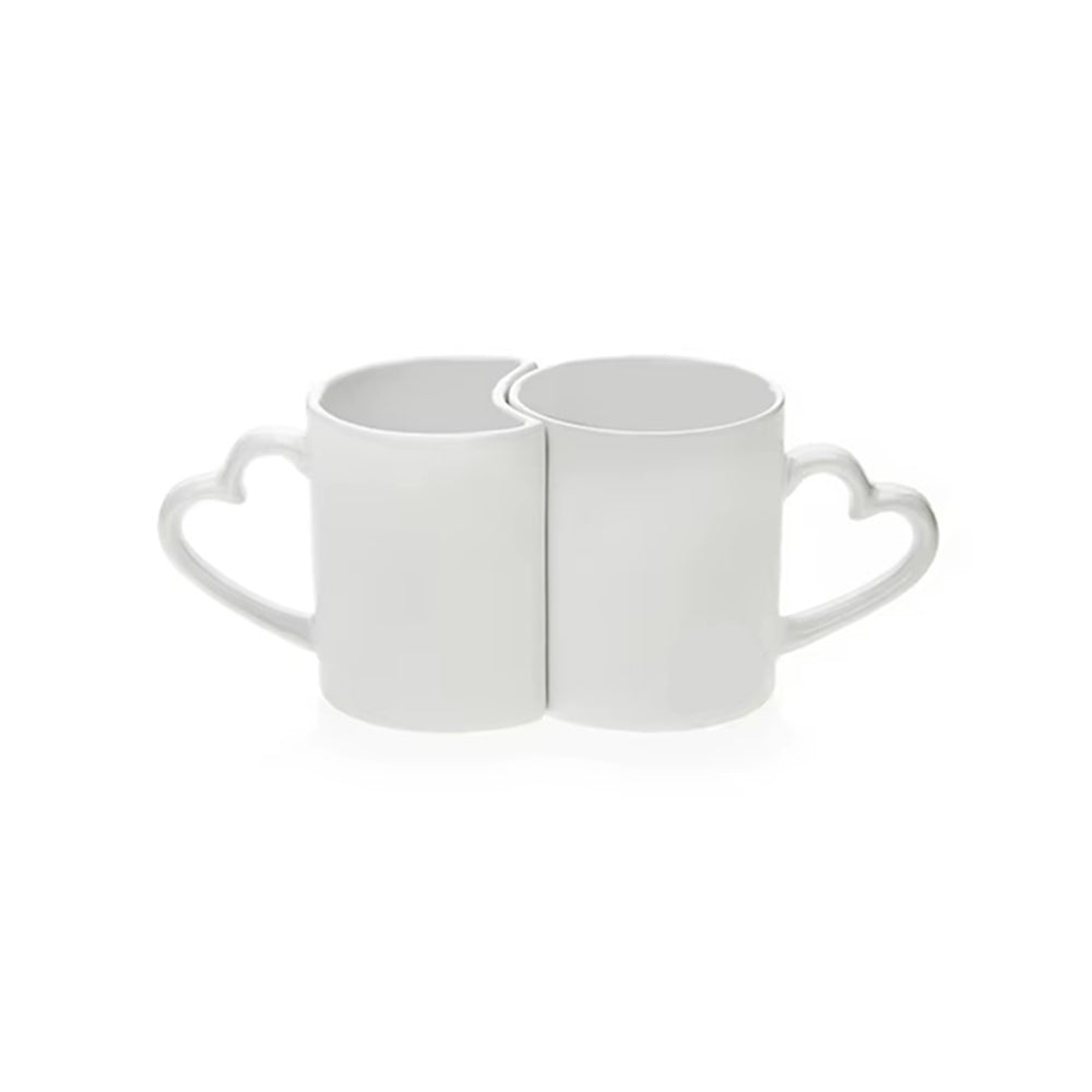 Lovers Mug Set - Ceramic Couple Mugs Pair