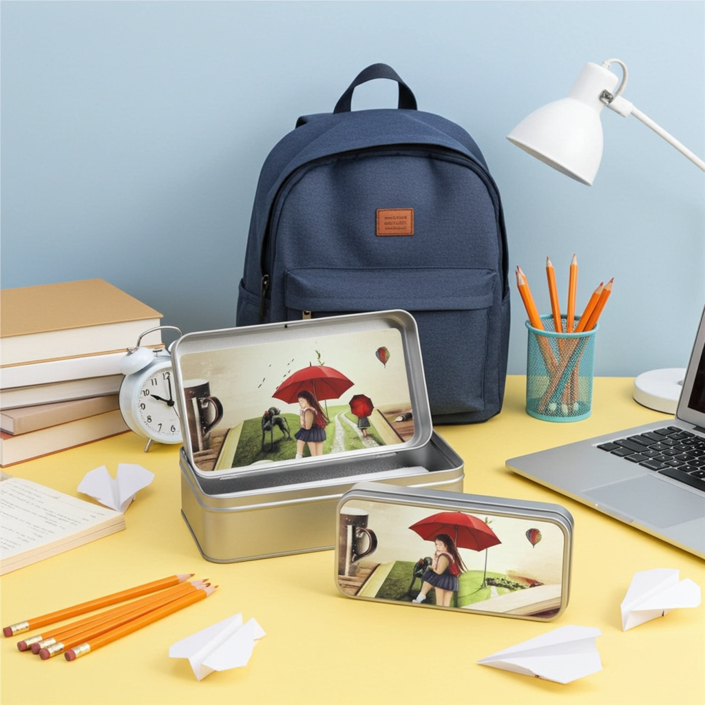 Kids Pencil Box (Tin)