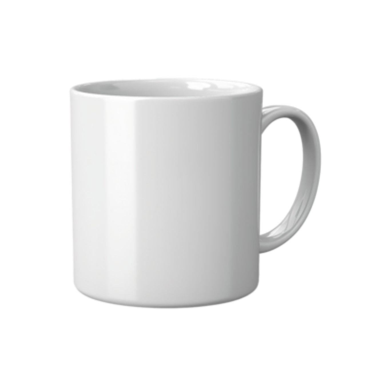 Classic Ceramic Mug - 11oz White Coffee Mug