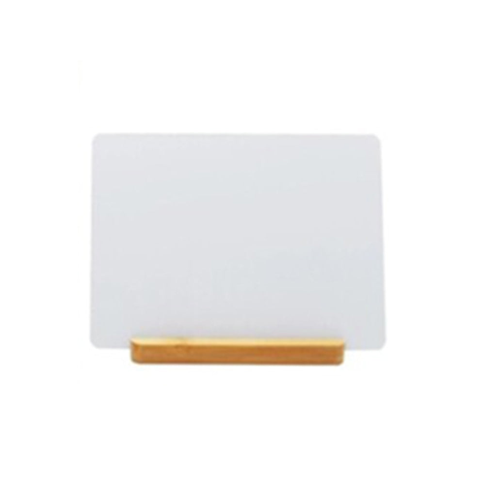 Aluminum Photo Frame with Bamboo Stand - Custom Printing