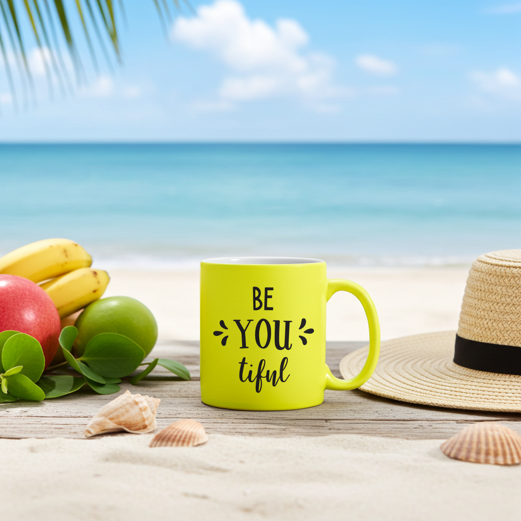 Neon Ceramic Mug